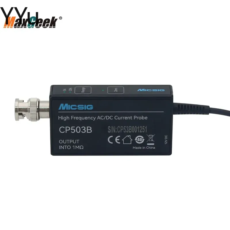 custom for Micsig CP503B CP100 - Current Probe Ac Dc 50Mhz Oscilloscope recension och pris