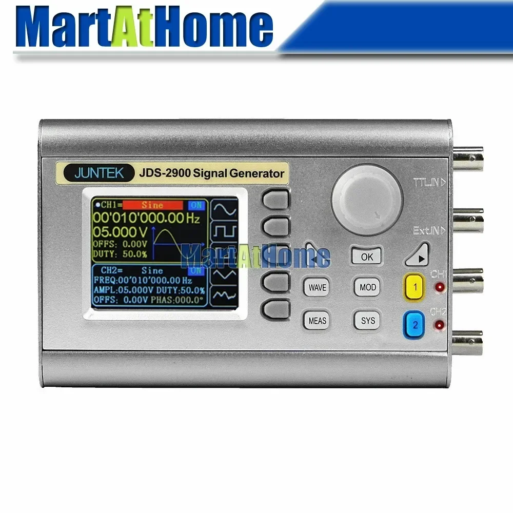 Digital Dual-channel DDS Signa - Dual Channel Arbitrary Waveform Function Generator 60Mhz recension och pris