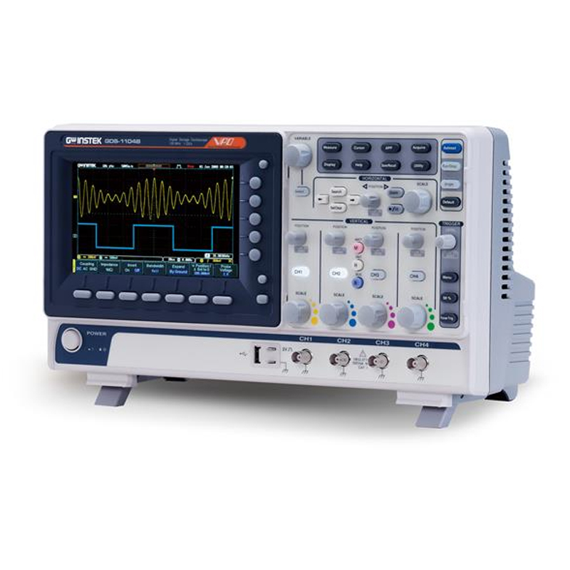 GDS-1104B 4-Channel 100MHz Por - Digital Storage Oscilloscope 4 Channel 100Mhz recension och pris